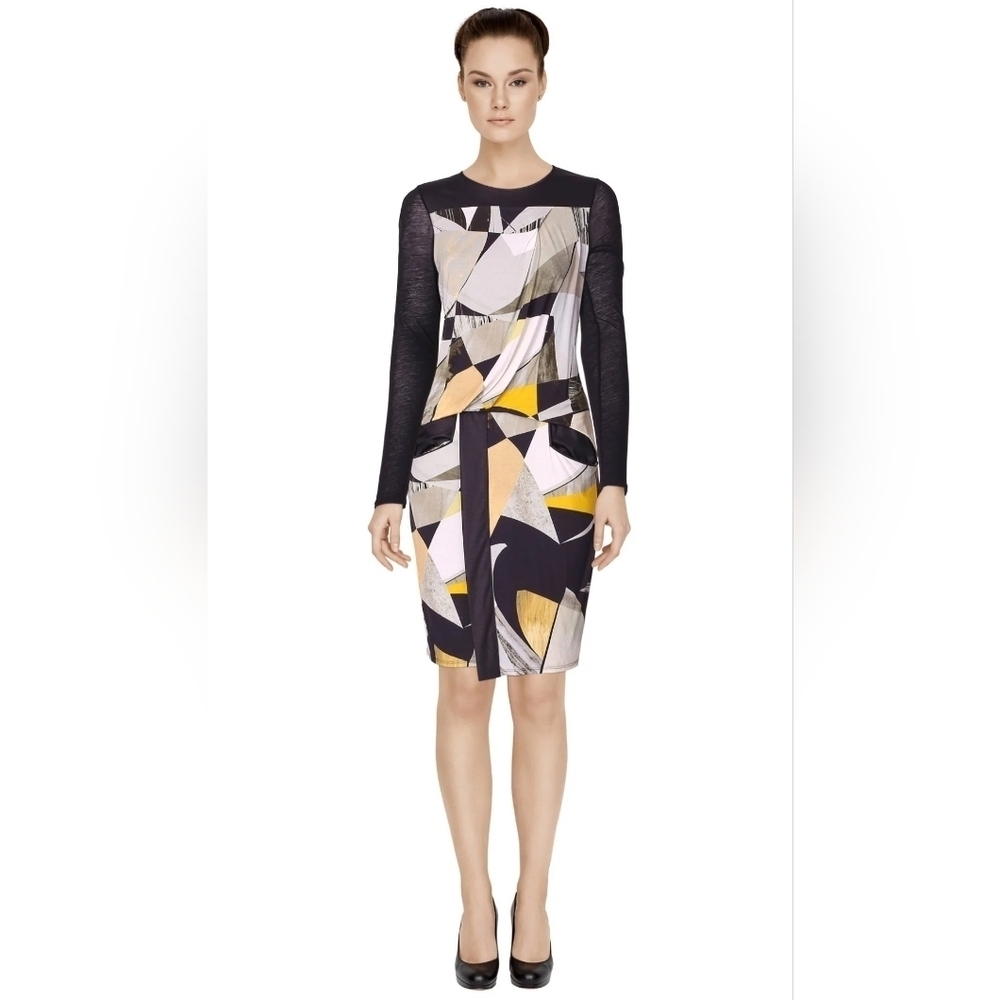 Helmut Lang Printed Dress, VGUC, Size L